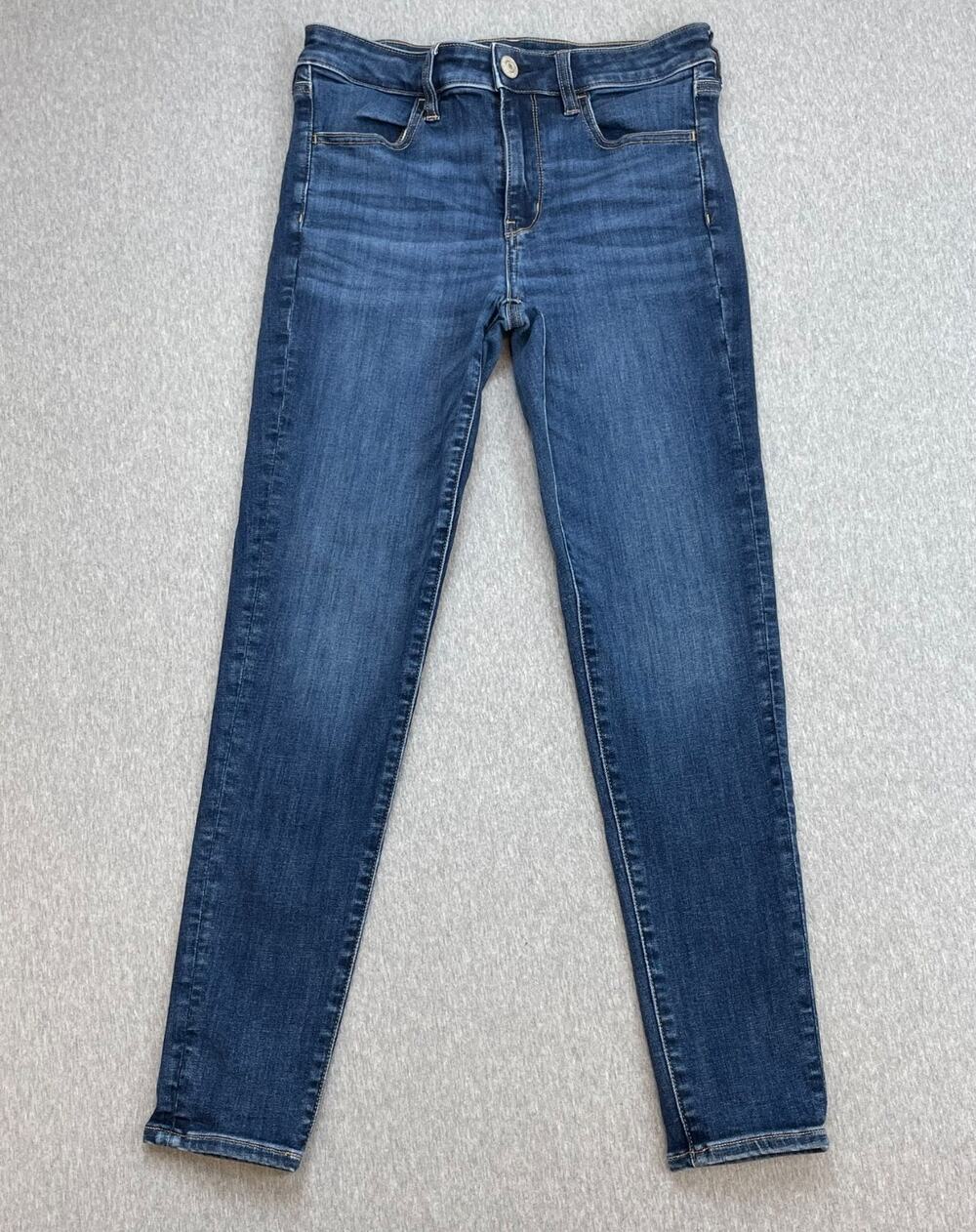 American Eagle Jeans Womens 8R Cotton‎ Blend Stretch Hi-Rise Jegging